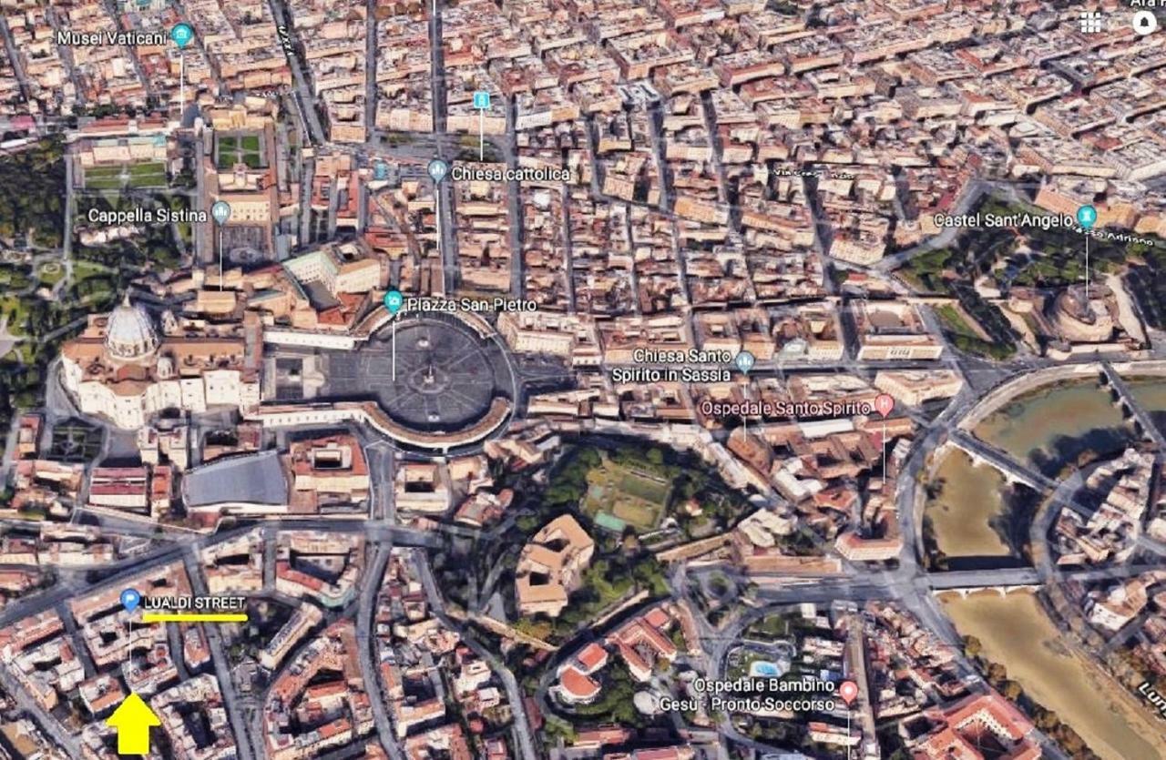 La Canterina Al Vaticano Rom Exterior foto